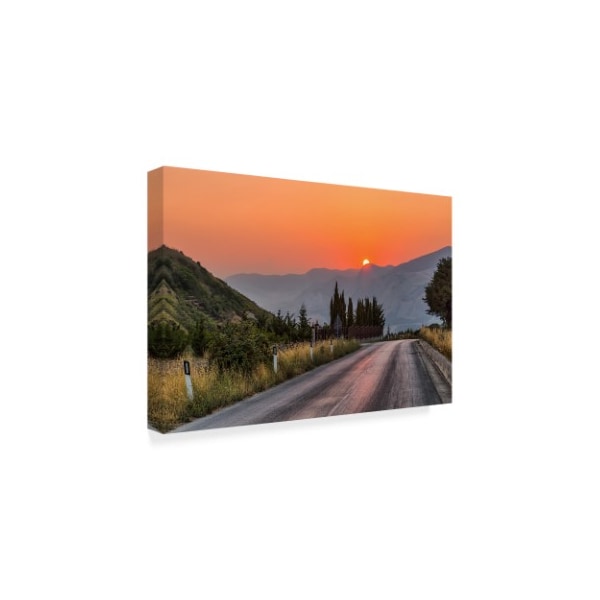 Giuseppe Torre 'End Of Day Sunset' Canvas Art,30x47